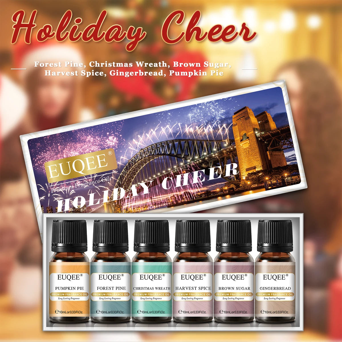 Christmas Fragrance Oils Set for Diffuser