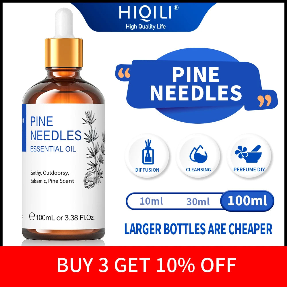 100ml Pine Needles Essential Oils for Aromatherapy