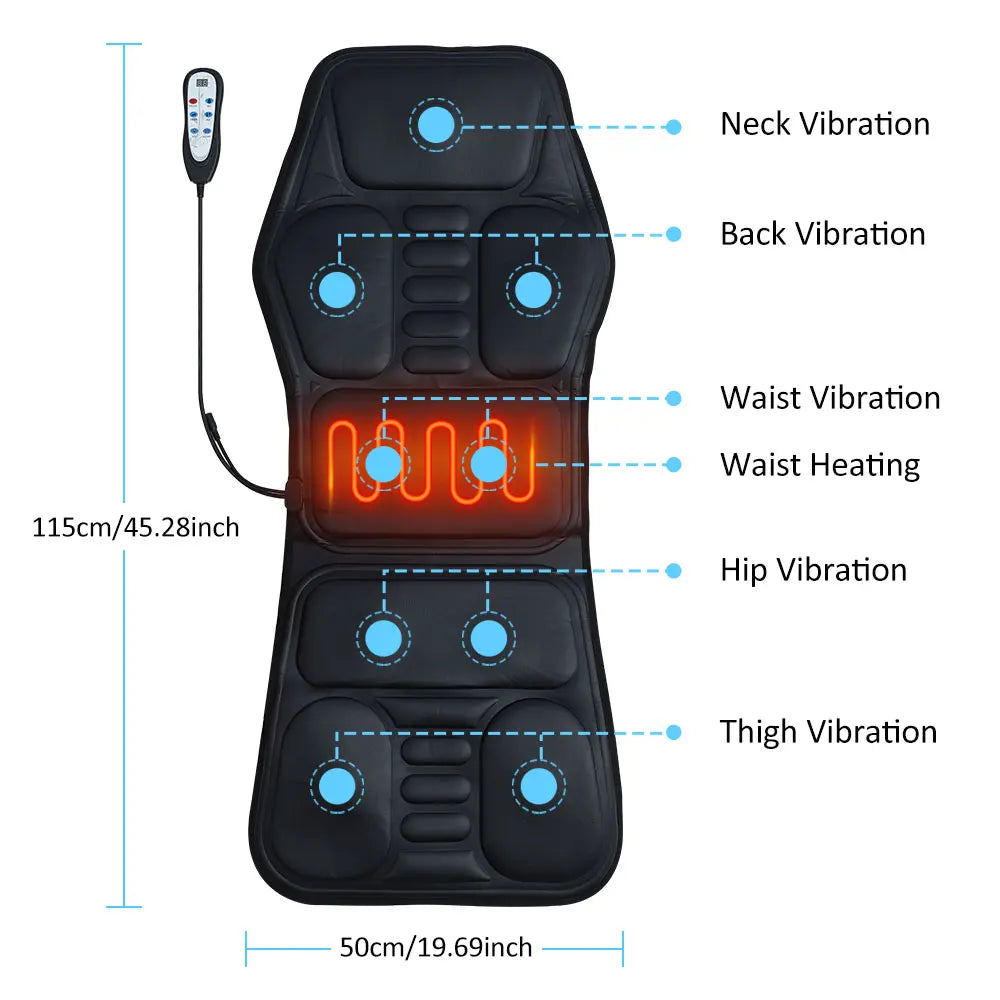 Electric Shiatsu Massager Cushion for Full Body