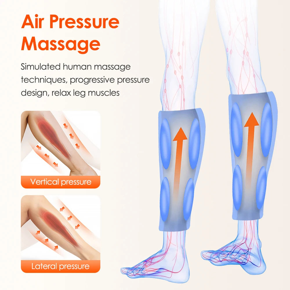 Leg Massager Air Pressure Calf Massager Relaxation