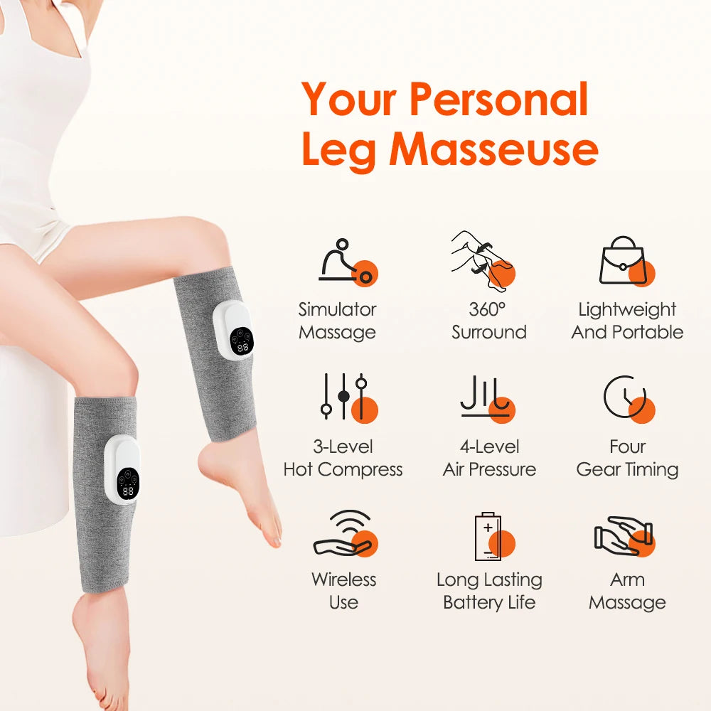 Leg Massager Air Pressure Calf Massager Relaxation